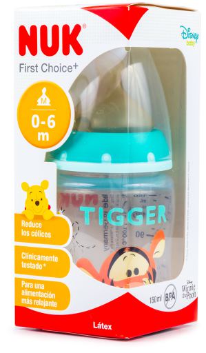 Disney Plastic Baby Bottle Size 0-6 m Assorted Design 150 ml