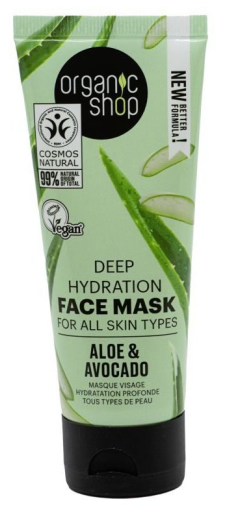 Avocado &amp; Aloe Deep Hydration Facial Mask 75 ml