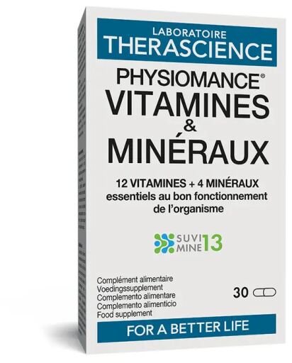 Therascience Vitamins and Minerals 30 Capsules