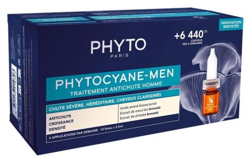 Phytocyane Anti-Hair Loss Treatment for Men 12 x 3.5 ml