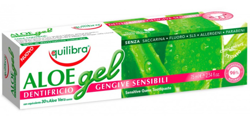 Gel Toothpaste with Aloe Vera 75 ml