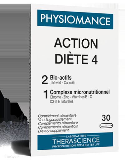 Physiomance Diet Action 4 30 Tablets