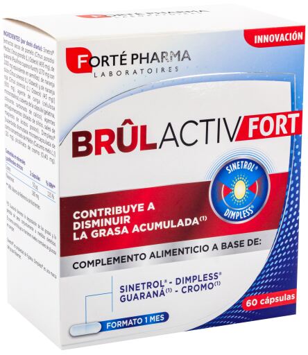 Fort&eacute; Pharma Brulactiv Fort 60 Capsules