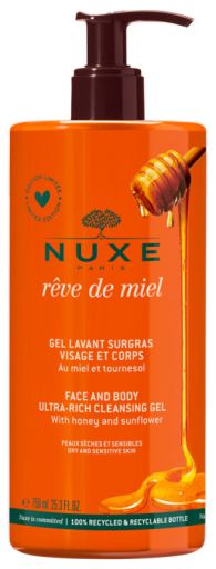 Rêve de Miel Dermatological Cleansing Gel Face and Body