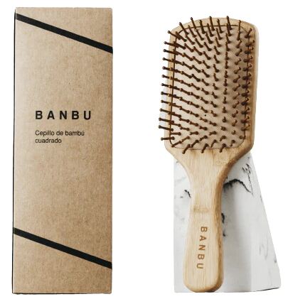 Banbu Bamboo Wood Hair Brush