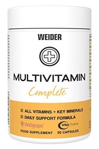 Weider Multivitamin Complete 90 Capsules