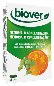 Biover Memory and Concentration 45 Capsules