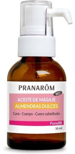 PranaBB Massage Oil Sweet Almonds 30 ml