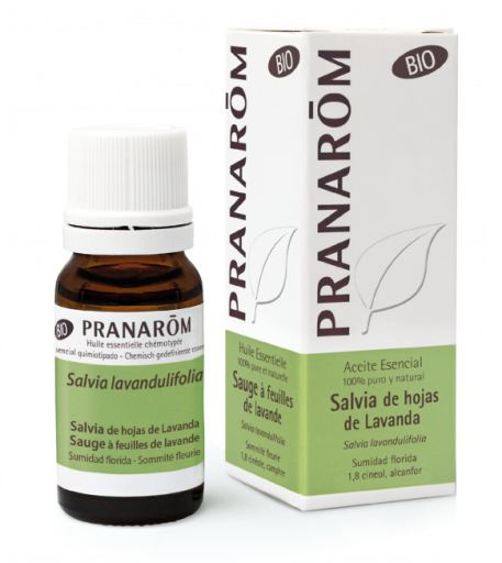 Pranarom Organic Lavender Leaf Sage Essential Oil 10 ml