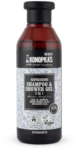 2-in-1 Refreshing Shampoo and Shower Gel 280 ml