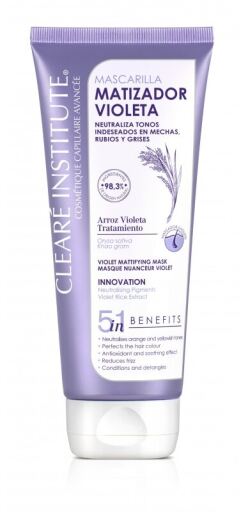 Clear&eacute; Institute Violet Toning Mask 200 ml