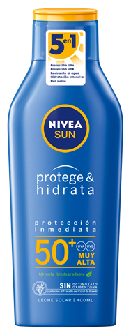 Sun Protects &amp; Moisturizes Solar Milk 200 ml