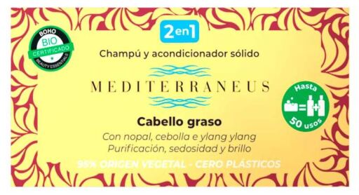 Mediterraneus Shampoo and Conditioner for Oily Hair 50 gr