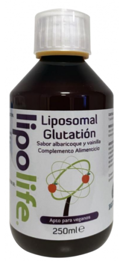 Equisalud LipoLife Liposomal Glutathione Apricot and Vanilla 100 ml