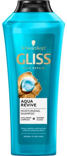 Gliss Aqua Revive Champú Hidratante 370 ml