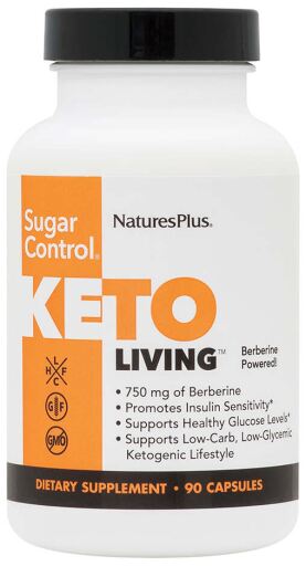 NaturesPlus Keo Linving Sugar Control 90 Capsules