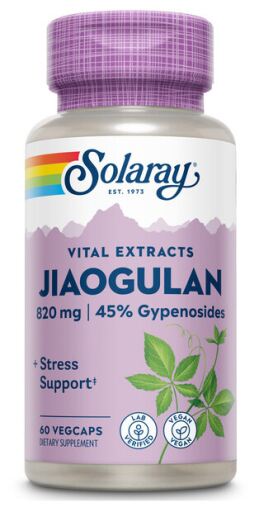 Solaray Jiaogulan Root Extract 820 mg 60 Capsules