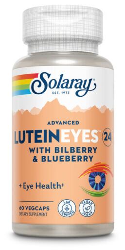 Solaray Lutein Eyes 24 Advanced 24 mg 60 Capsules