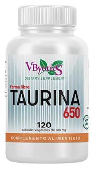 Taurine 650 mg 120 Capsules