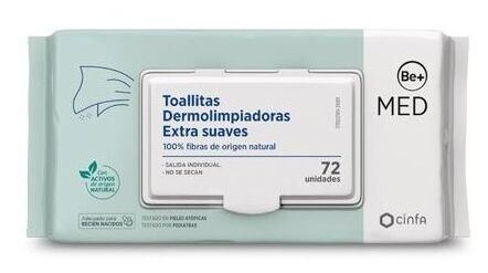 Med Pediatrics Dermo-Cleansing Wipes 72 Units