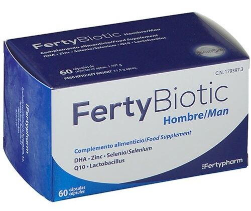 FertyBiotic Man 60 Capsules