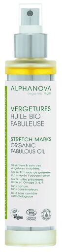 Alphanova Organic Mum Organic Anti-Stretch Mark Oil 100 ml