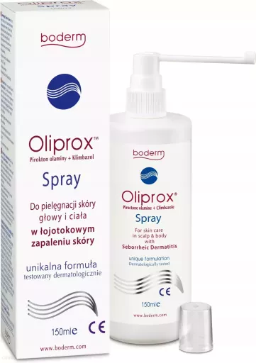 Oliprox Spray Treatment Seborrheic Dermatitis 150 ml