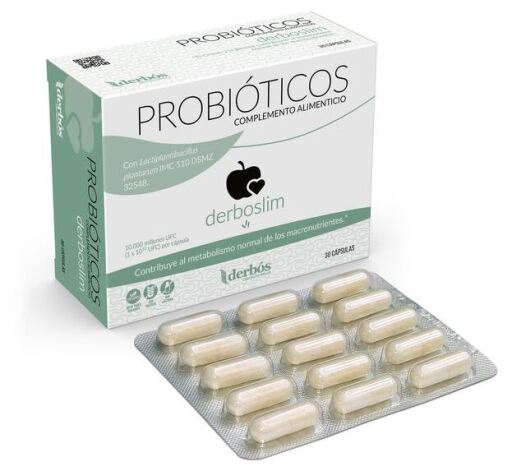 Derb&oacute;s Derboslim Probiotics 30 Capsules