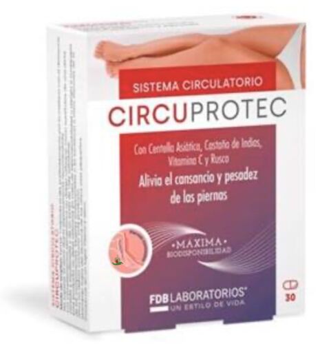 FDB Laboratorios Circuprotect 30 Capsules