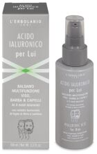 Hyaluronic Acid Men Balm Face Beard 100 ml