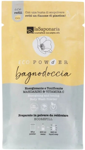 La Saponaria EcoPowder Mandarin Powder Shower Gel 25 gr