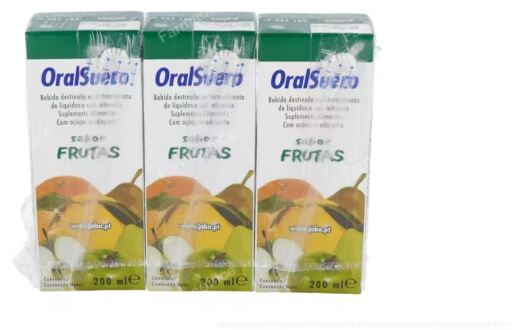 Casen Oralsuero Fruits 3 x 200 ml