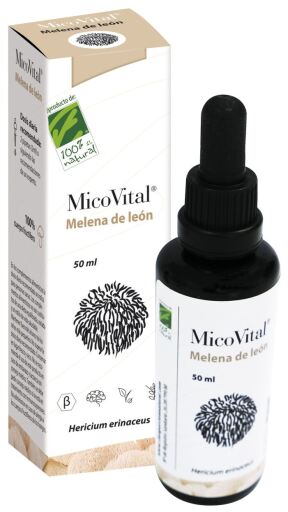 100% Natural Micovital Lion's Mane 50 ml