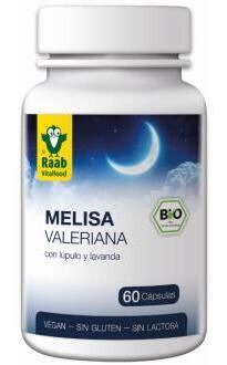Raab Vitalfood Melissa-Valeriana With Hops 60 Capsules