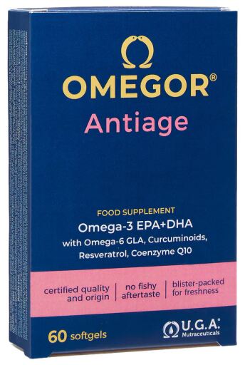 U.G.A. Nutraceuticals Omegor Antiage 60 Pearls