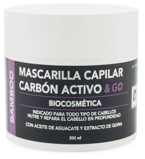 Activated Charcoal &amp; Go Hair Mask 250 ml