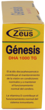 Genesis Dha Tg 1000 mg Omega 3 60 Capsules