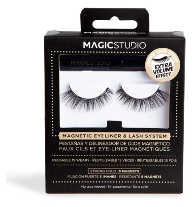 Magic Studio Magnetic Eyelashes & Lash System Extra Volume 2 Units