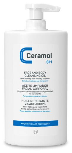 Ceramol 311 Facial-Body Cleansing Oil 400 ml