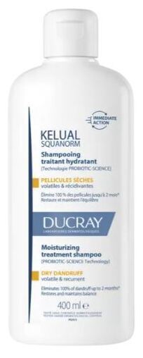 Ducray Kelual Squanorm Dry Dandruff Shampoo 400 ml