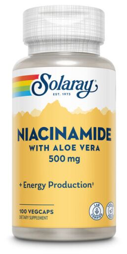 Solaray Niacinamide 500 mg 100V capsules