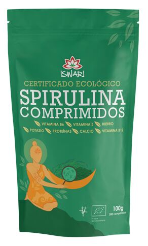 Iswari Spirulina Superfood 200 Organic Tablets