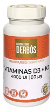 Vitamins D3 + K2 4000 Ui 90 Aîœg 120 Tablets