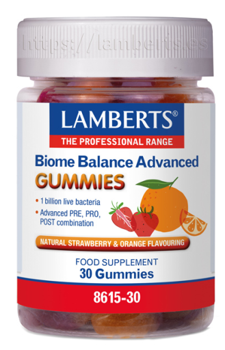 Biome Balance Advance 30 Gummies Orange-Strawberry