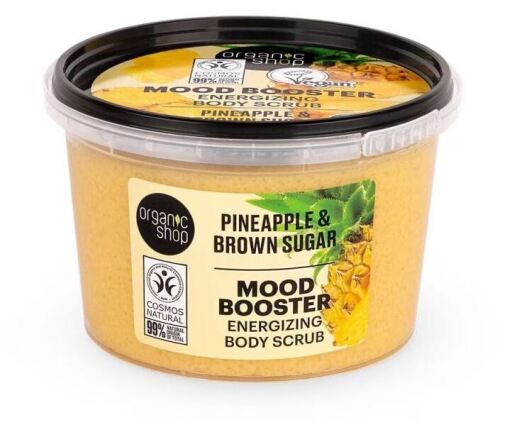 Organic Shop Energizing Body Scrub with Pineapple and Brown Sugar 250 ml
