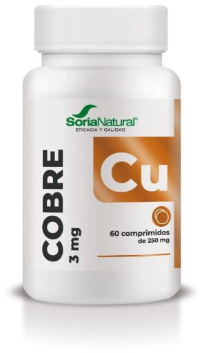 Soria Natural Copper Sustained Release 60 Tablets