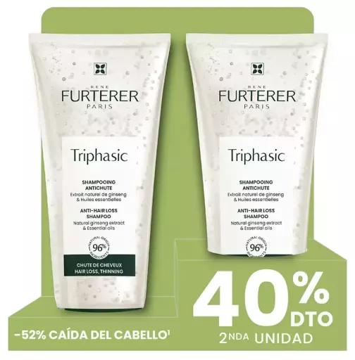 Triphasic Anti-Hair Loss Shampoo 2 x 200 ml