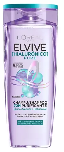 L'Or&eacute;al Paris Elvive Hyaluronic Pure Shampoo 380 ml