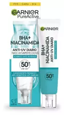 Pure Active Bha + Niacinamide Invisible Matte Fluid SPF 50+ 40 ml