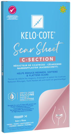 Cesarean Scar Reduction Dressing 15 cm x 3 cm